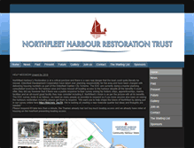 Tablet Screenshot of northfleetharbour.org.uk